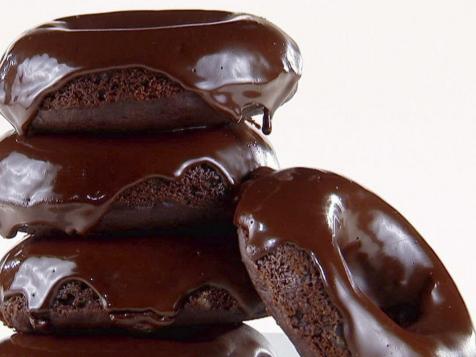 Double Chocolate Doughnuts
