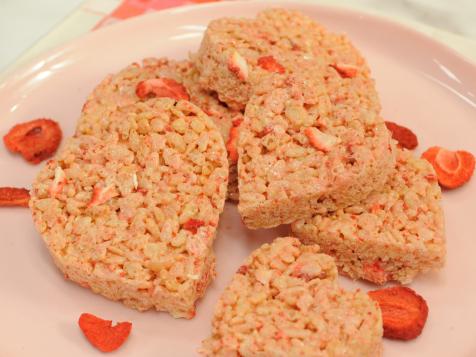 Strawberry Crispy Rice Treats