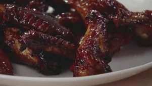 Sticky Baked Chicken Wings