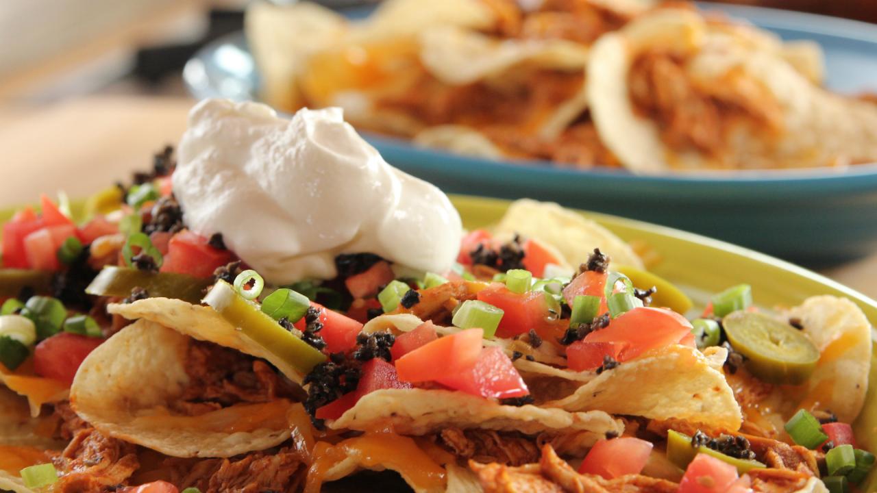 Ree's Chicken Nachos Two Ways
