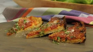 Slow Cooker Deep-Dish Pizza