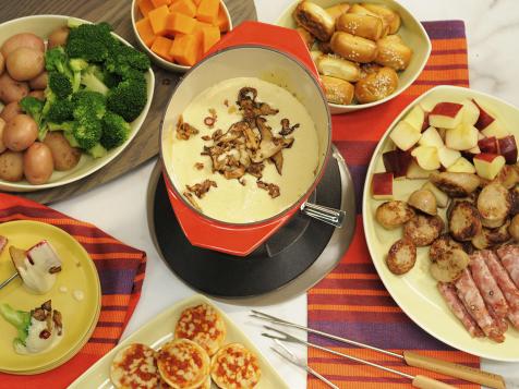 Garlic Mushroom Fondue