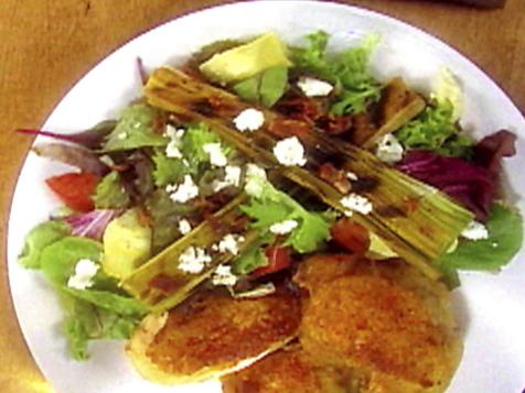 Grilled Braised Leeks