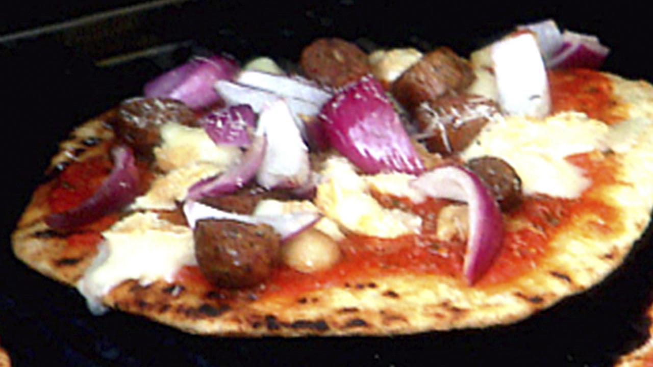 Grilled Pizza