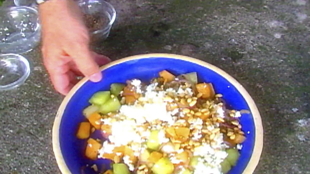 Hot Melon Salad