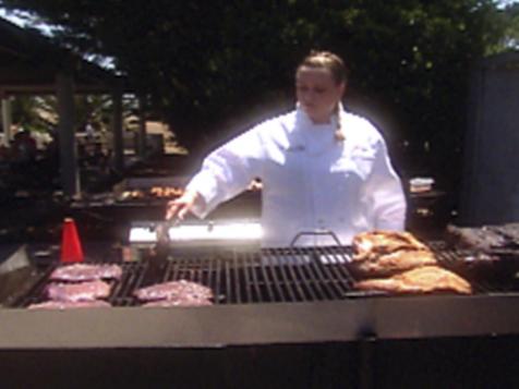 Grilling at the Castle