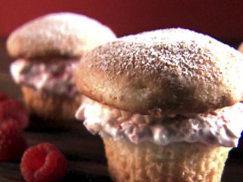 Raspberry Cream Cupcakes