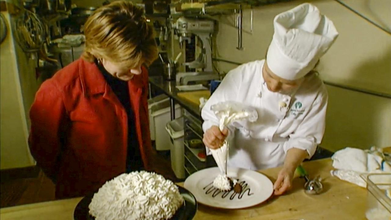 Chocolate Snowball Cake