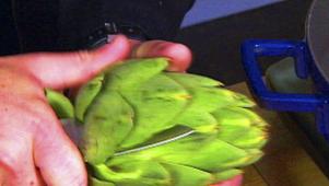 Lemony Artichokes with Herbs