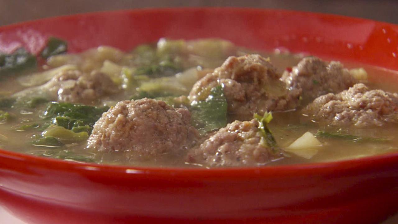Minestra & Beef-Pork Polpette