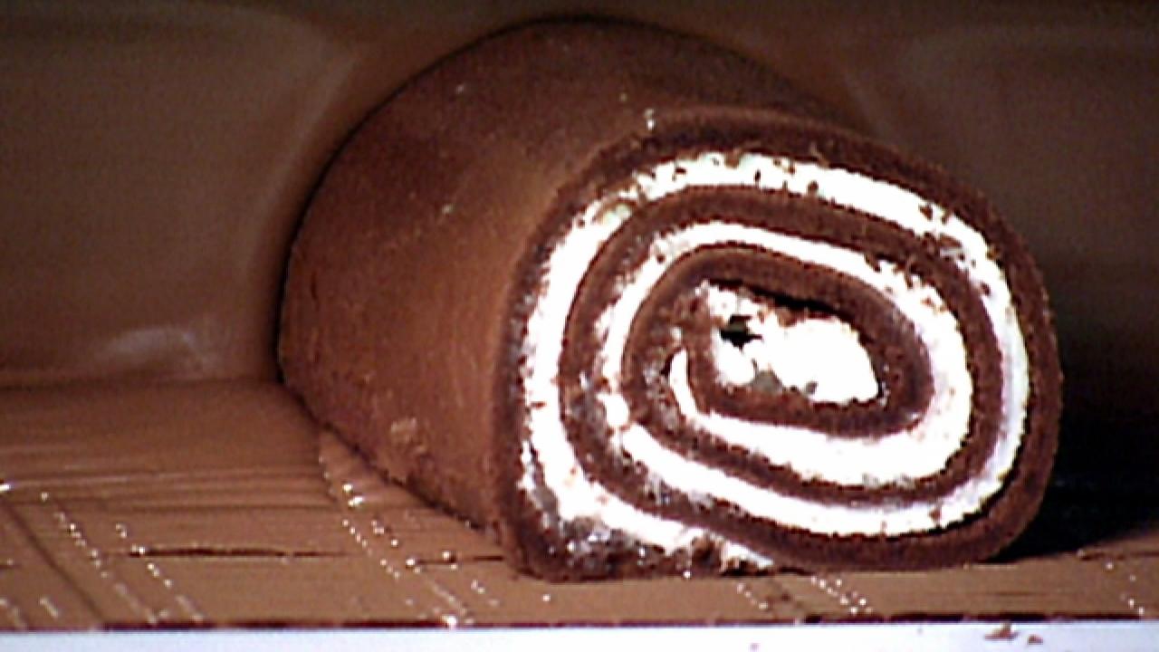 Yule Log Cake