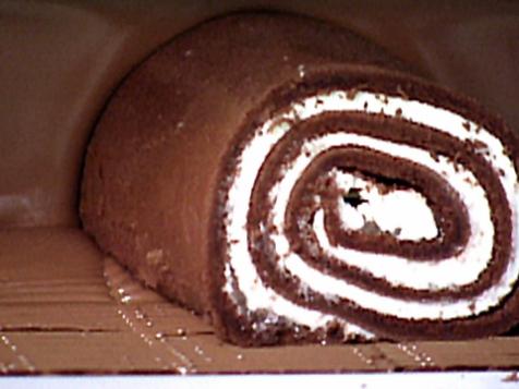 Yule Log Cake