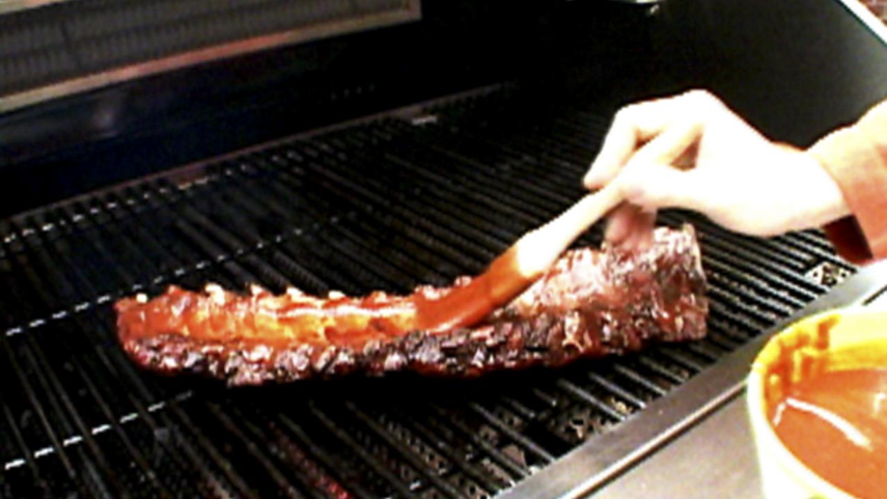 Grilling Ribs