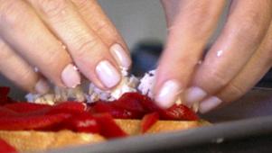 Sweet Pepper Crostini