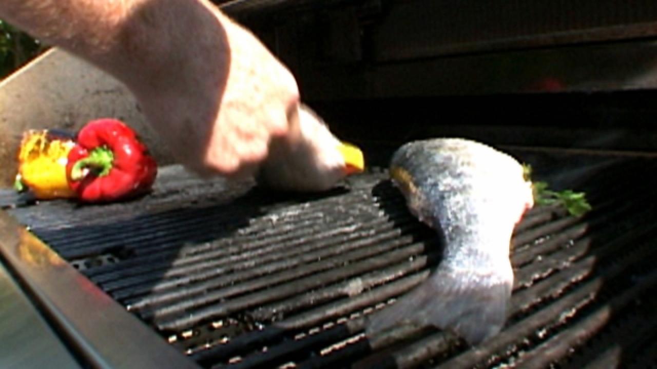 Grilled Mediterranean Sea Bass