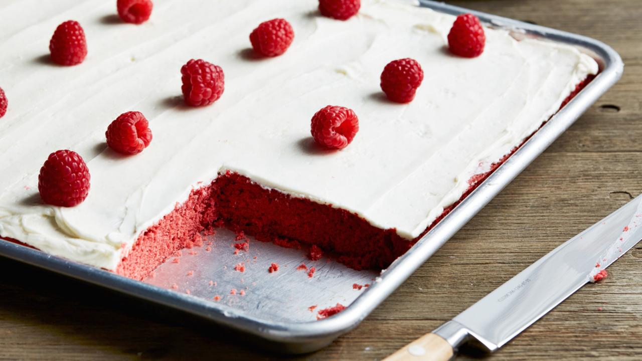 Ree's Red Velvet Sheet Cake