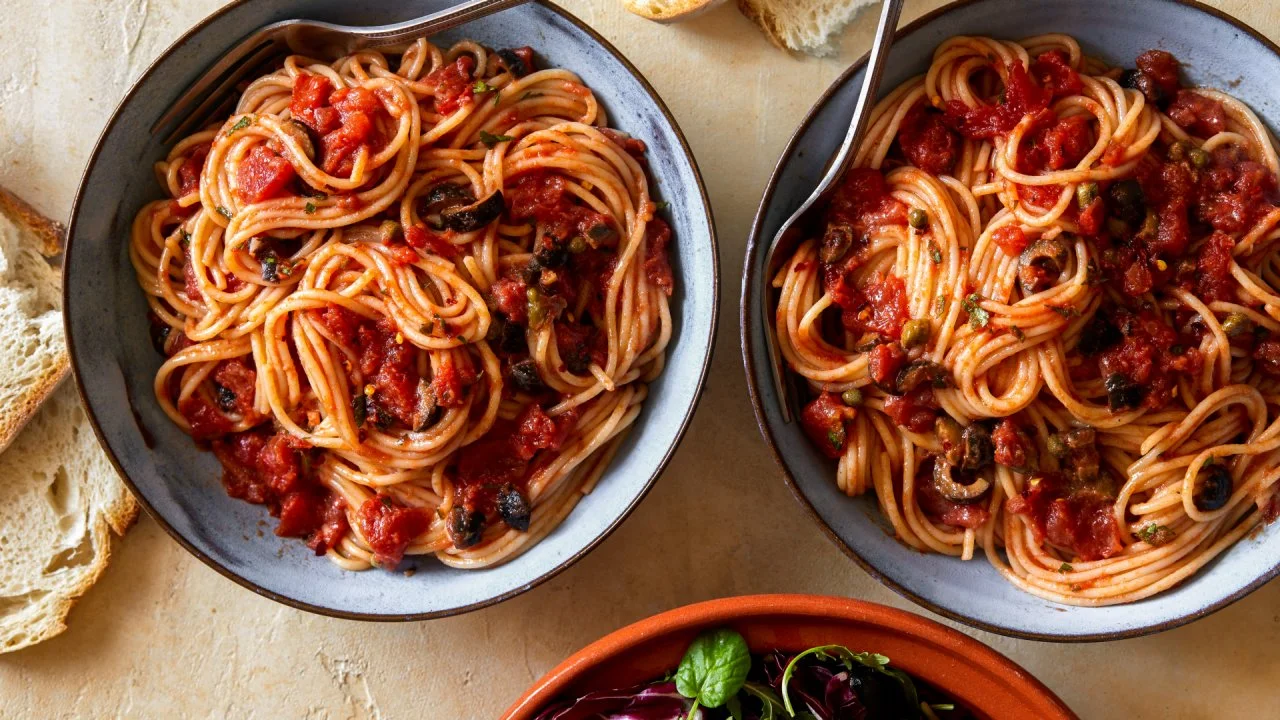 Rachael's Pasta Puttanesca