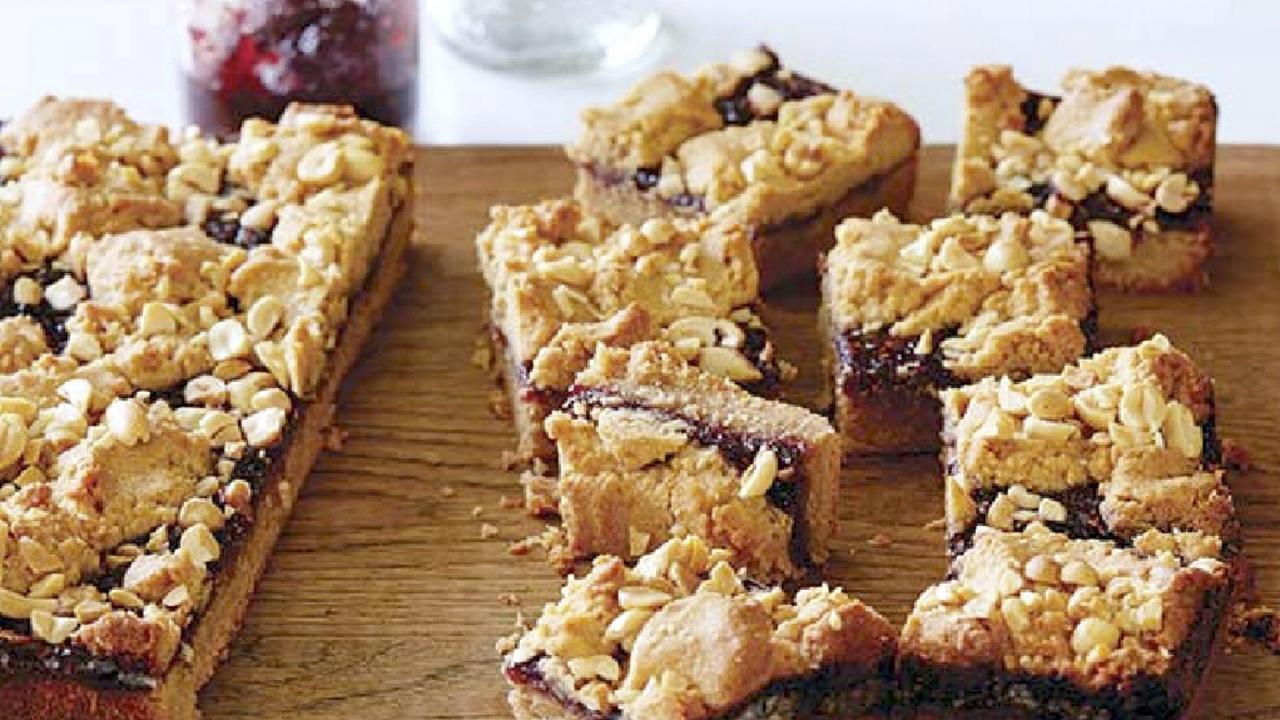 Peanut Butter and Jelly Bars