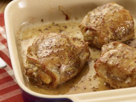 Maple-Mustard Chicken Thighs