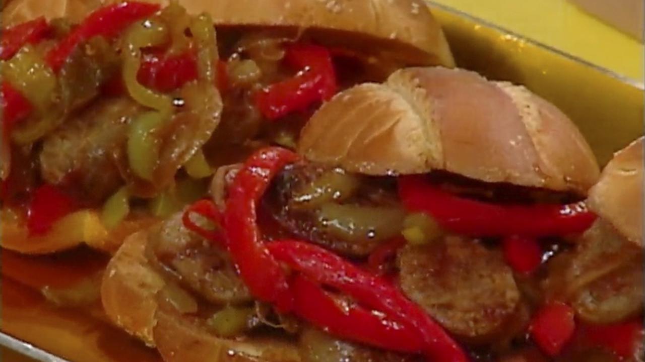Sausage and Pepper Hoagies