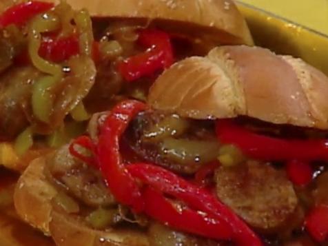 Sausage and Pepper Hoagies