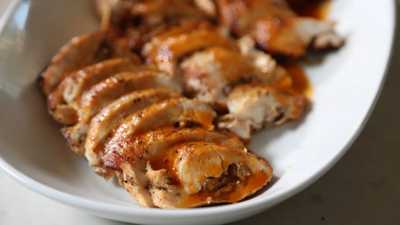 Pecan-Stuffed Chicken Breasts