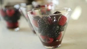 Dark Chocolate and Berries