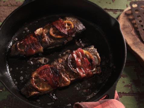 Bacon Wrapped Trout