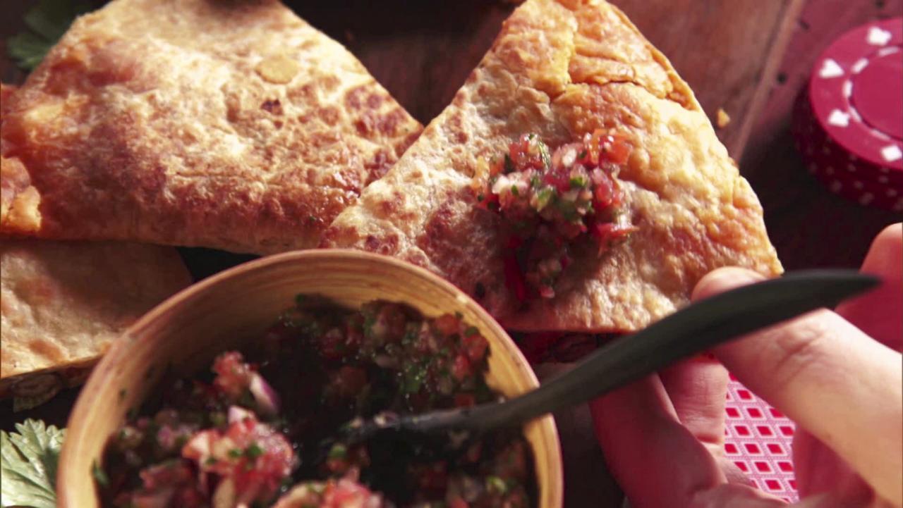 Nancy's Chorizo Quesadillas