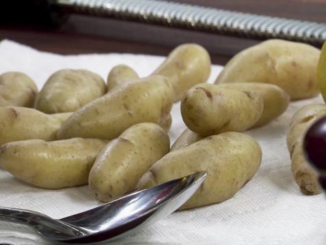 Fingerling Potatoes and Leeks