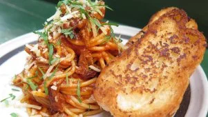Memphis BBQ Spaghetti