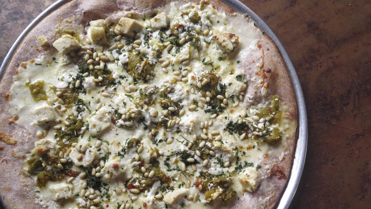 Chicken Enchilada Pizza