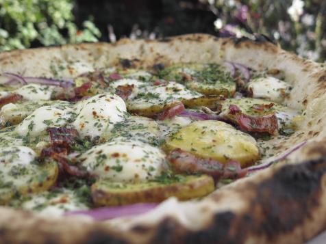 Red Potato and Pancetta Pizza