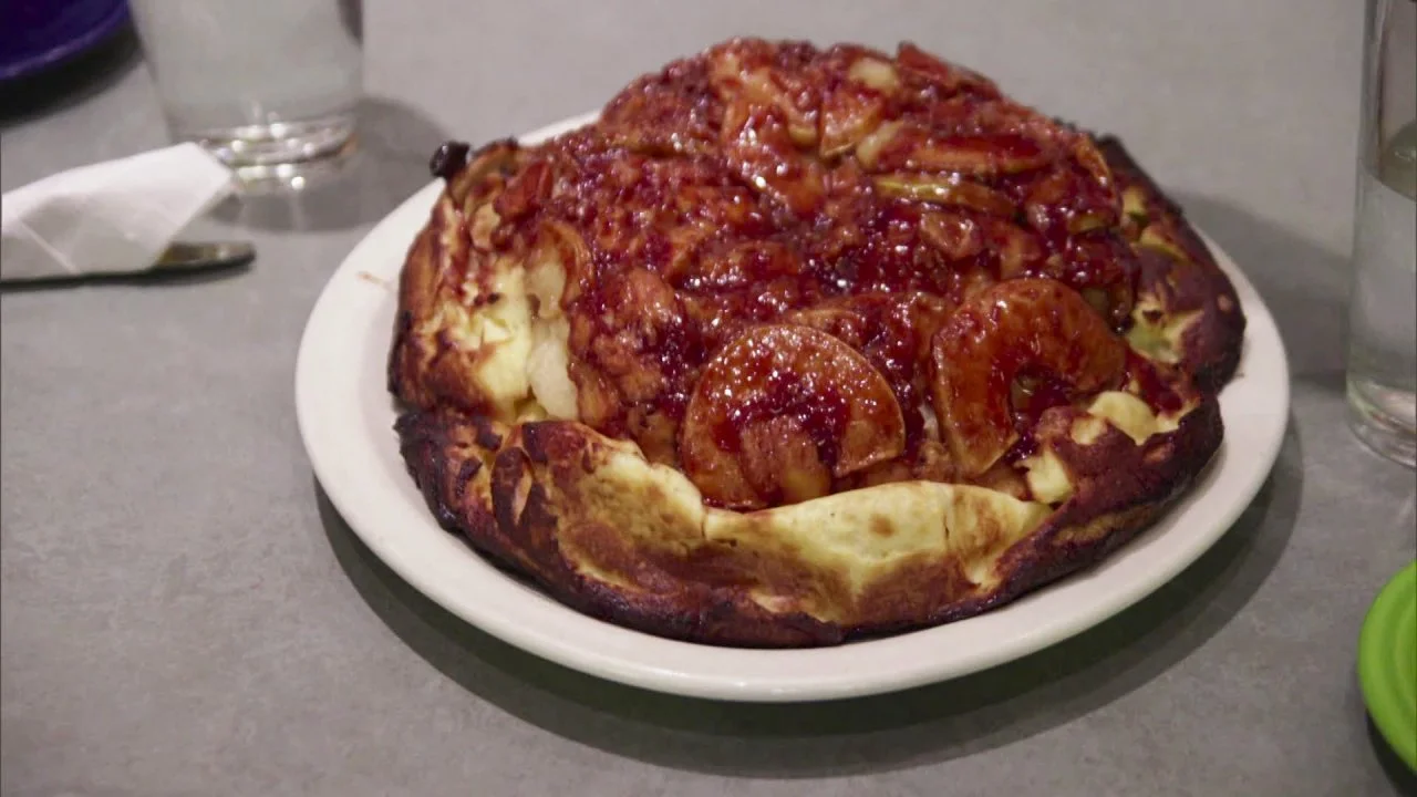 Apple Souffle Pancake