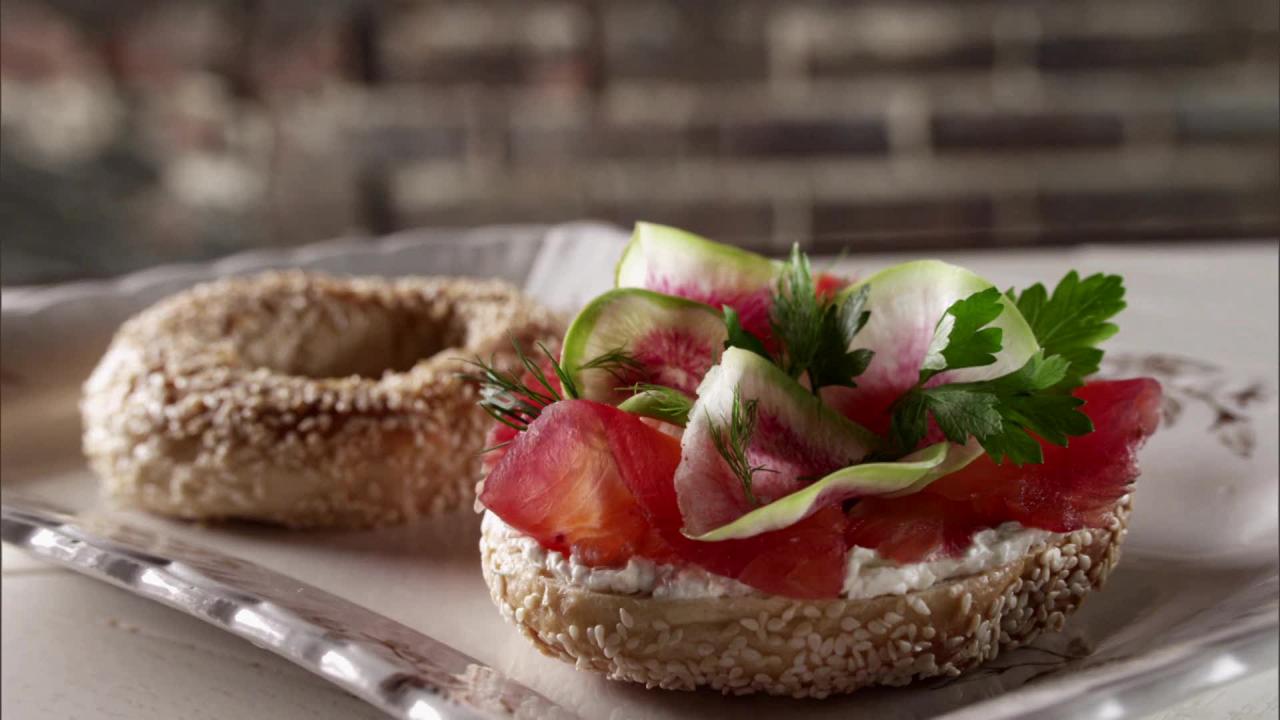 Black Seed's Salmon Bagels