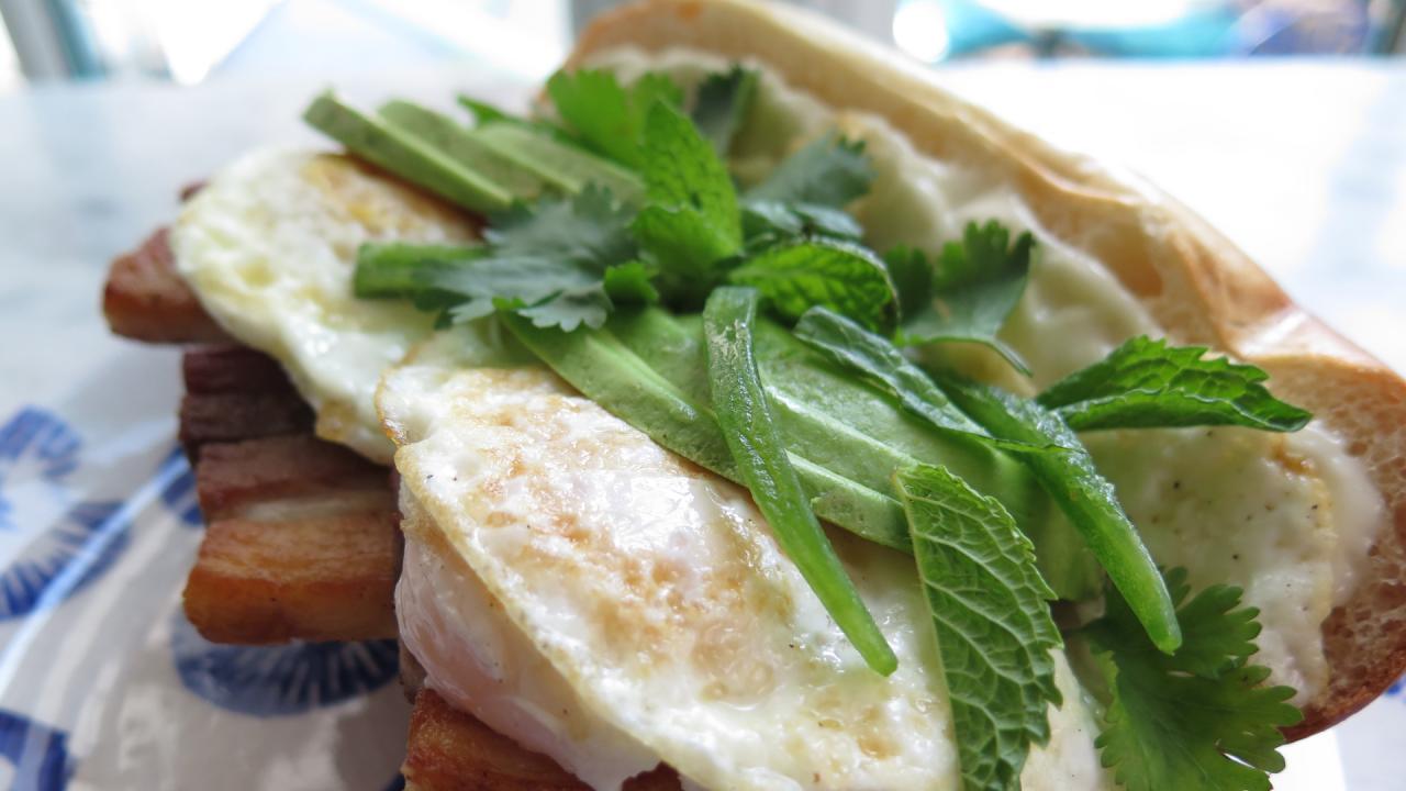 Banh Mi Breakfast Sandwich