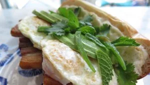 Banh Mi Breakfast Sandwich