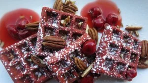 Red Velvet Waffles