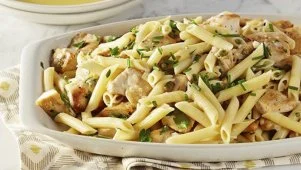 Chicken Piccata Pasta Toss