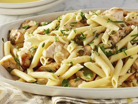 Chicken Piccata Pasta Toss
