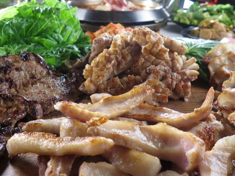 BBQ Flower Pork Belly