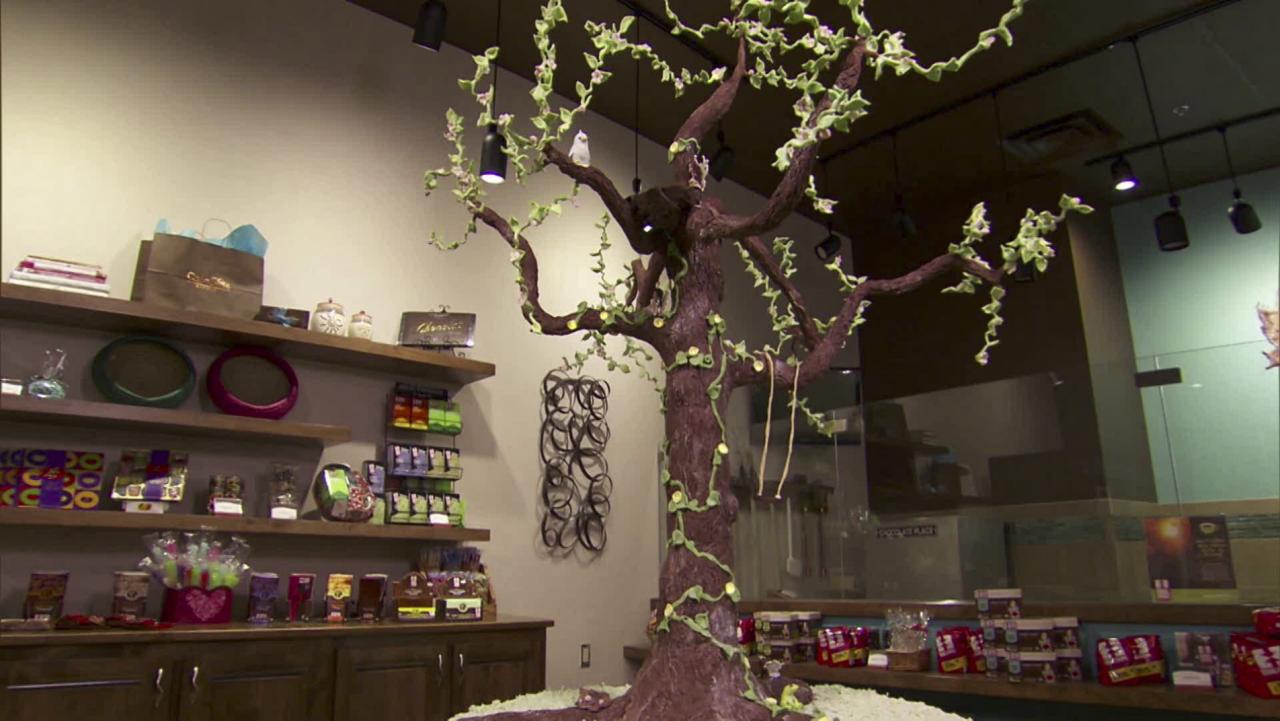 An Enchanted Chocolate Forest