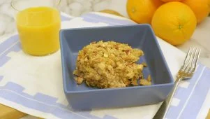 Sweet and Savory Oatmeal Bake
