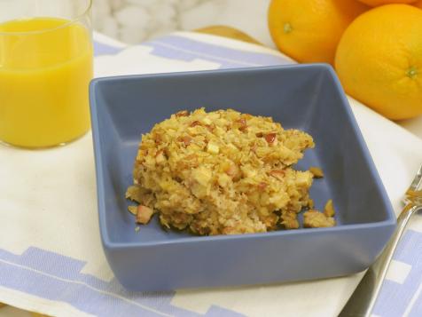 Sweet and Savory Oatmeal Bake