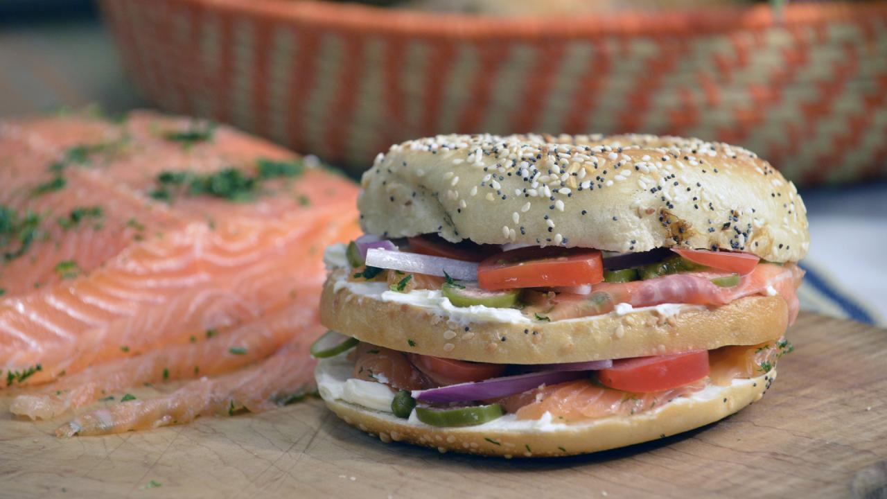 Homemade Gravlax