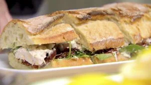 Ina's Caesar Club Sandwich