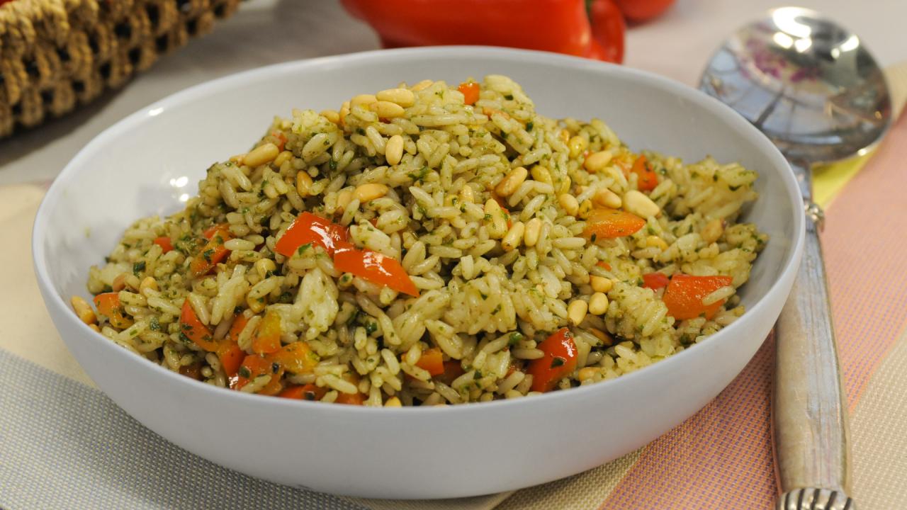 Nunya Business Rice and Pesto