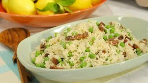 Rice with Peas and Bacon