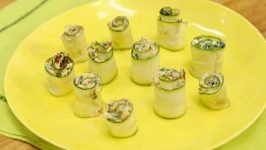 Katie's Zucchini Pinwheels