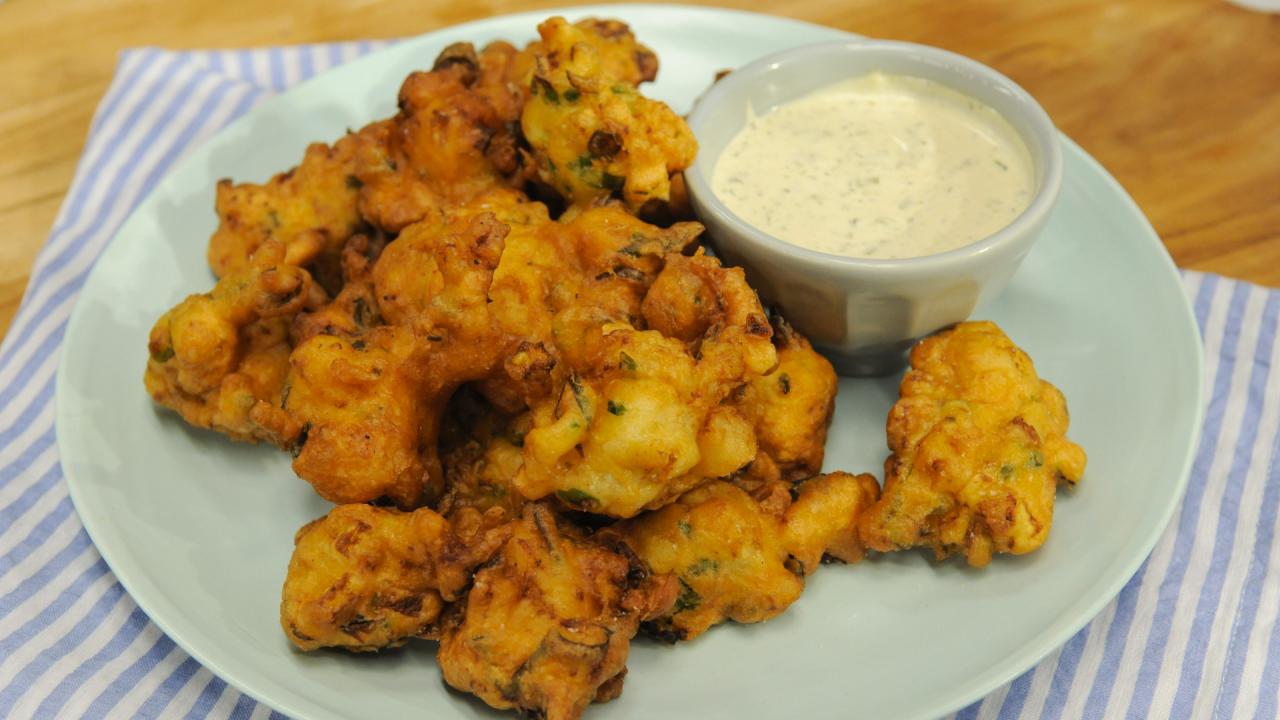Geoffrey's Shrimp Fritters